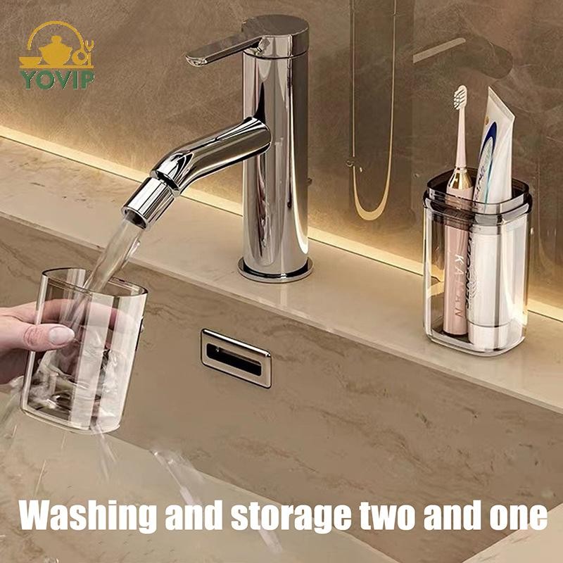 Bàn chải đánh răng YOVIP Hộp đựng du lịch Hộp đựng bàn chải đánh răng di động trong suốt Ngoài trời / chuyến công tác / du lịch Acessories VN