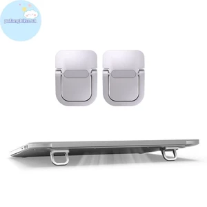 Pufangbliss 2 Chiếc Giá Đỡ Laptop Di Động Có Thể Gập Lại Nvisible Laptop Riser Giá Đỡ Cho Notebook Đứng Giá Đỡ Làm Mát VN