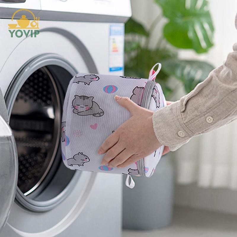 YOVIP 4 Kích Cỡ Túi Giặt Quần Áo Đồ Lót Bảo Vệ Áo Ngực Túi Giặt VN