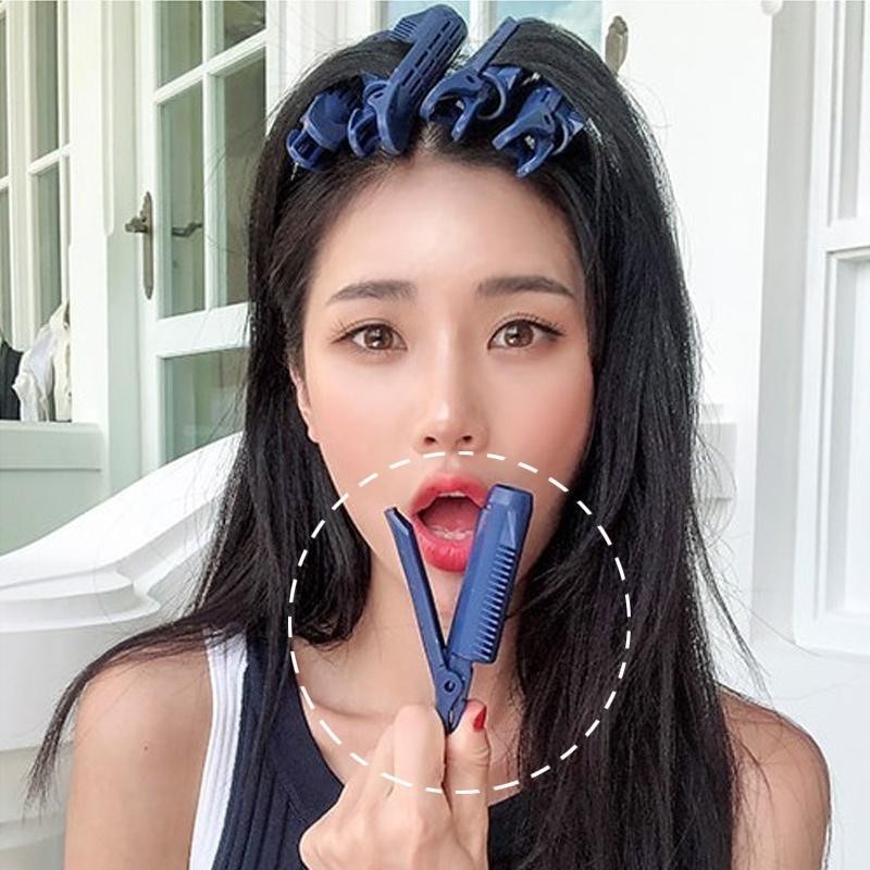 Tóc Lông Tơ Tiện Dụng Dụng Cụ Đầu Uốn Ống Lười Tóc Lông Tơ Kẹp Phong Cách Tóc Uốn Nổ Tạo Kiểu Kẹp W8RK