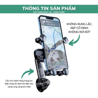 MOTEX Giá đỡ điện thoại trên ô tô móc cửa gió điều hòa không chắn gió có thể điều hướng