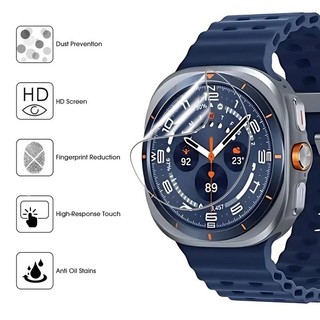 3 Chiếc Full Cover HD Trong Suốt Mềm Hydrogel Cho Samsung Watch 8 Classic 46 Mm Chống Trầy Xước Chống Sốc Phim Mềm Cho Samsung Watch 8 44mm 40mm Đồng Hồ Thông Minh Bảo Vệ Màn Hình