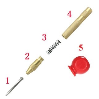 [COD] Bung Tu Định Vị Lỗ Khoan Có Mũ Chụp – Đục Lấy Dấu Tự Động Chuyên Dụng Cho Gỗ, Kim Loại, Nhựa