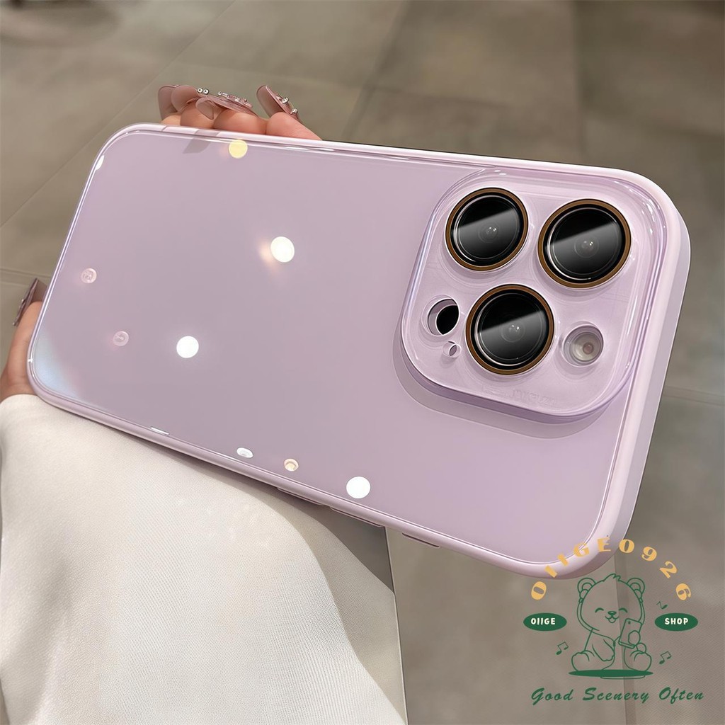 Vỏ thủy tinh lỏng màu Vỏ điện thoại iphone16 Pro Max 15 14 13 12 11casing cho vỏ iPhone Vỏ mềm silicon TPU chống sốc