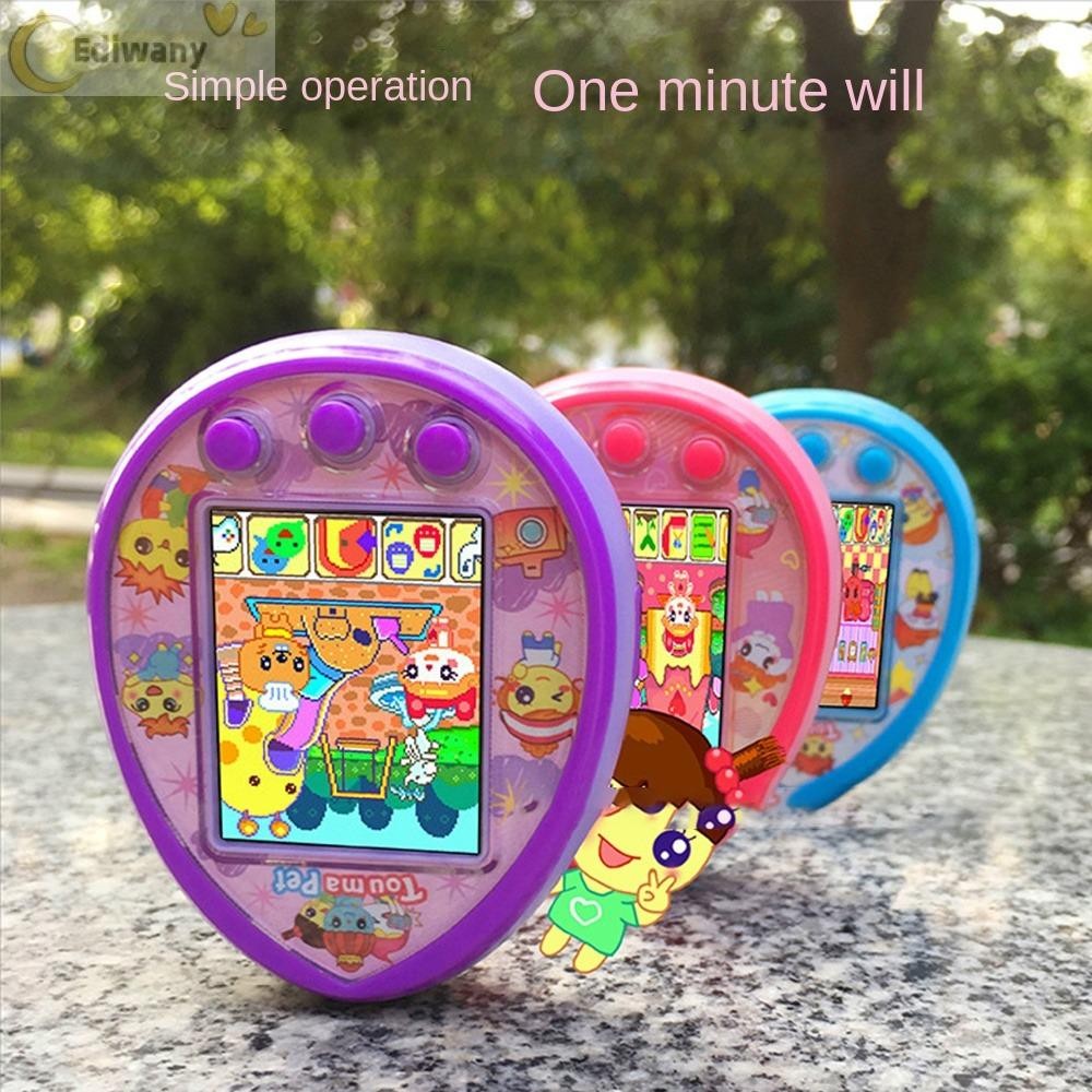 Đồ chơi thú cưng điện tử Tamagotchi EDIWANY, máy nuôi thú ảo hoài niệm tuổi thơ cho trẻ em, đồ chơi ngộ nghĩnh