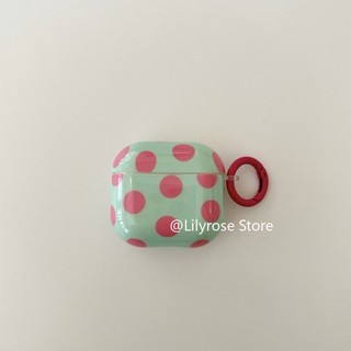 Ốp Lưng Cho AirPods 4 [2024] AirPods Pro2 Pro 3 2 1 Apple AirPods Tai Nghe Bluetooth Bảo Vệ Tai Nghe Cam Xanh Chấm