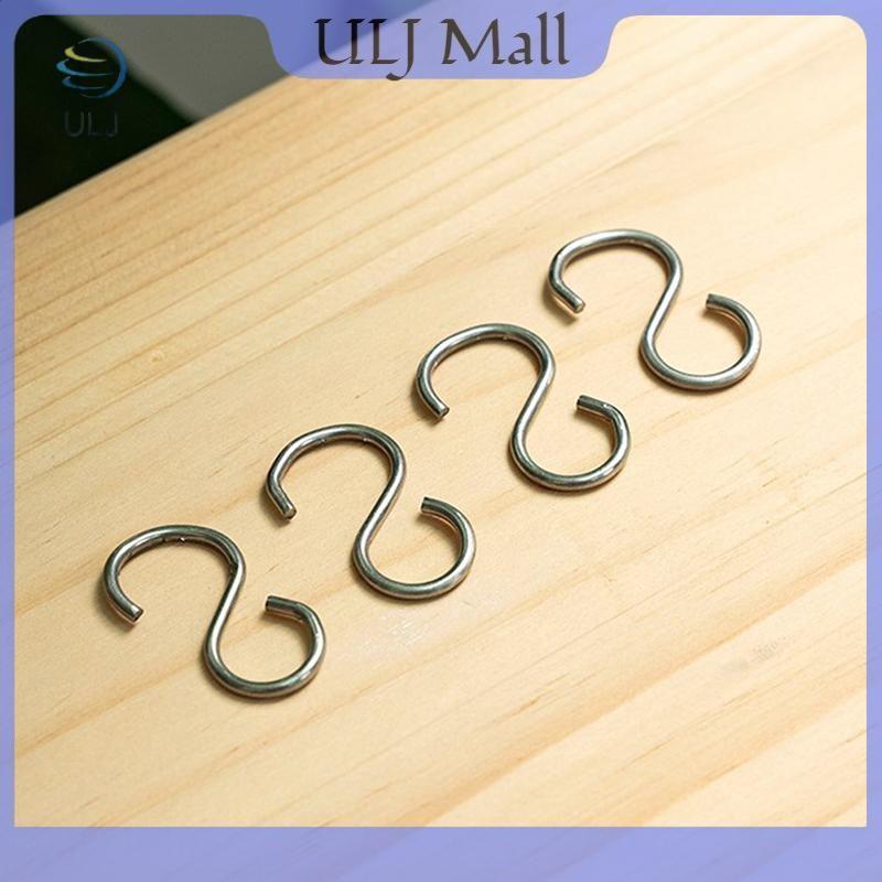 ULJ 50 / 100 Chiếc Chịu Nhiệt Độ Cao Dây Vonfram Bắn Móc Nhảy Nhẫn Đồ Gốm Trang Trí Móc Treo Nhẫn Gốm.