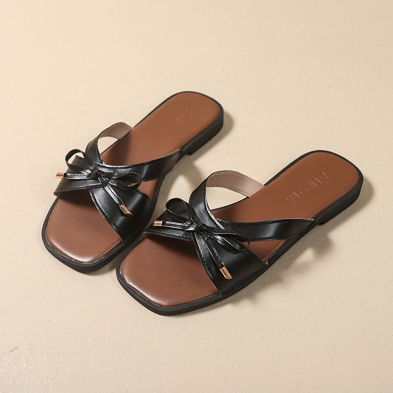 Dép Sandal Nữ Atikota Thời Trang Tinh Tế Thanh Lịch Đa Năng Thoải Mái Nhẹ Dép Thường Ngày