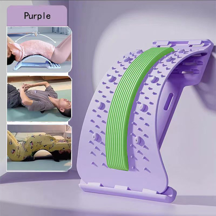 Mới Thắt Lưng Kéo Dài Massage Thắt Lưng Đĩa Thẳng Corrector Nằm Phẳng Hỗ Trợ Thắt Lưng Đệm