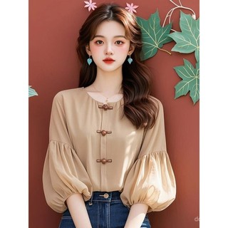 Áo Barong Filipiniana Phong Cách châu Á, Vải Nhẹ Dành cho Nữ, Thích Hợp Mặc Hàng Ngày