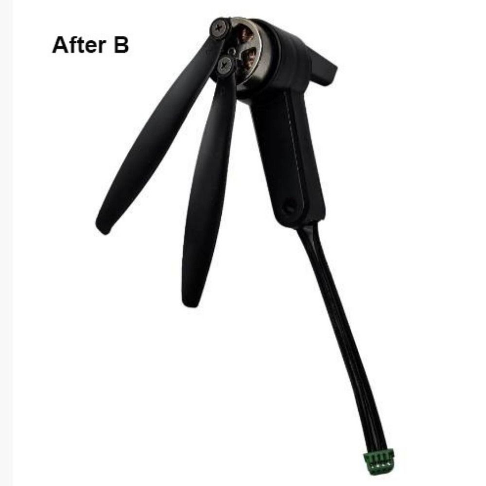 GETVOW Cánh tay động cơ, Bộ phận máy bay không người lái điều khiển từ xa gấp 10 kiểu đa năng, Phụ kiện máy bay không người lái RC DIY màu đen không chổi than S99