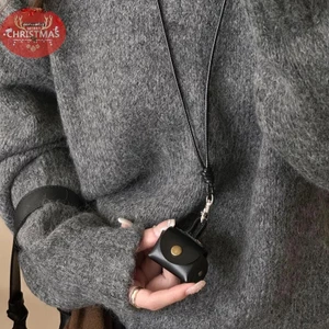 XUAN Sáng Tạo Vintage Ví Đựng Tiền Xu Vòng Cổ Nữ Thoáng Mát Mặt Dây Chuyền Nhỏ Gọn Dây Chuyền Áo Len Dây Chuyền Quà Tặng VN