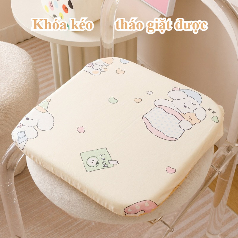 Đệm lót ghế cao su non êm ái, Êm Ái, Thoáng Khí, Chống Đau Mông Hiệu Quả, Phù hợp văn phòng, học tập