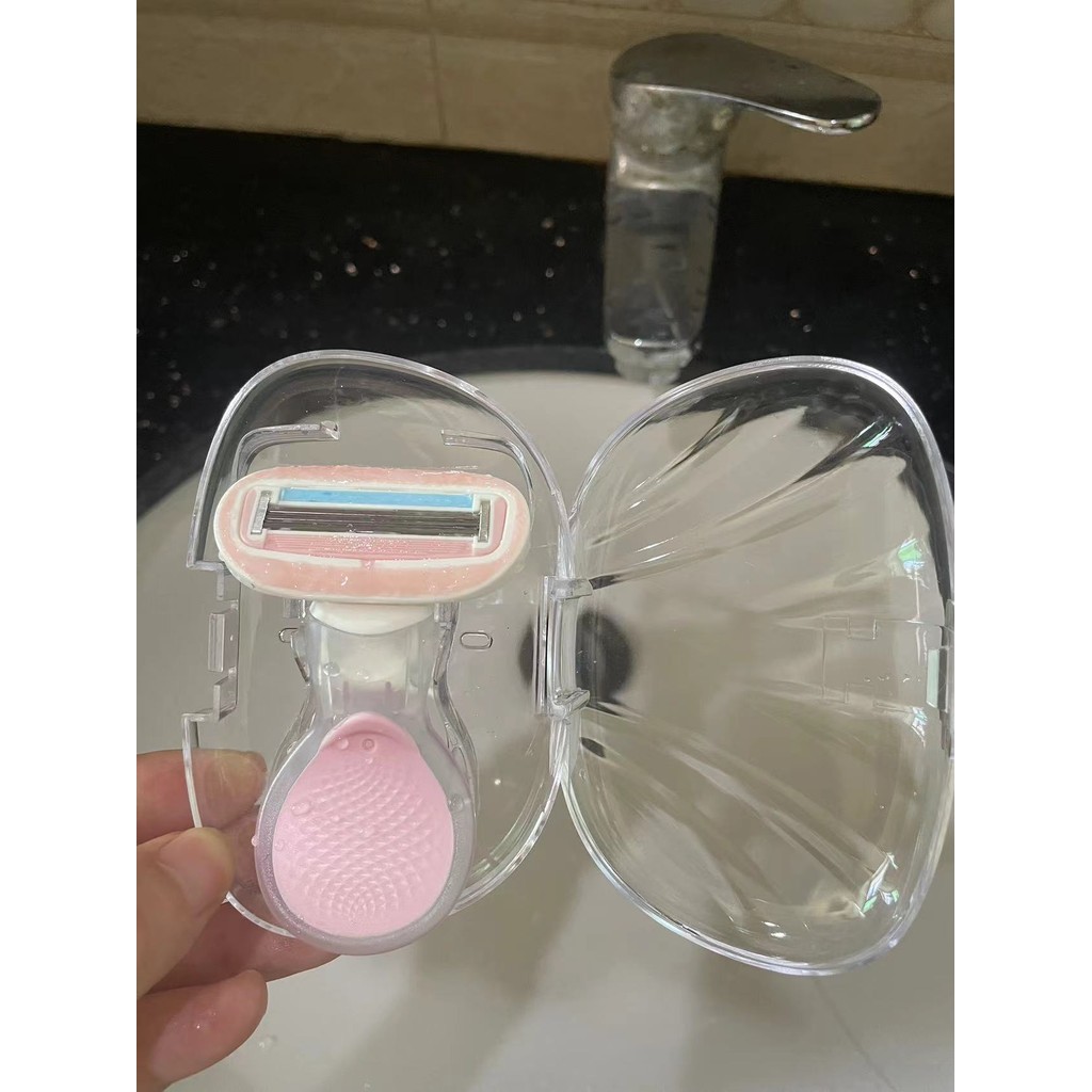 ✨Kiss Cotton Life Nách Màu Tóc Cạo Râu Tẩy Lông Nách Vỏ Nhỏ Hướng Dẫn Sử Dụng Cạo Râu 25.8.1
