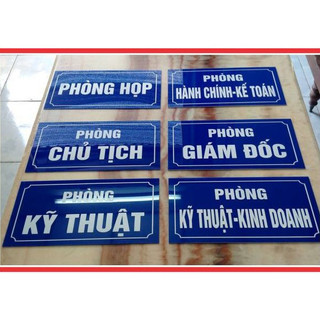 Bảng Số Phòng Ban, kho, kế toán, giám đốc Bằng Mica, Bảng Công Ty –Biển Hiệu Chuyên Nghiệp, Chất liệu mica bền đẹp