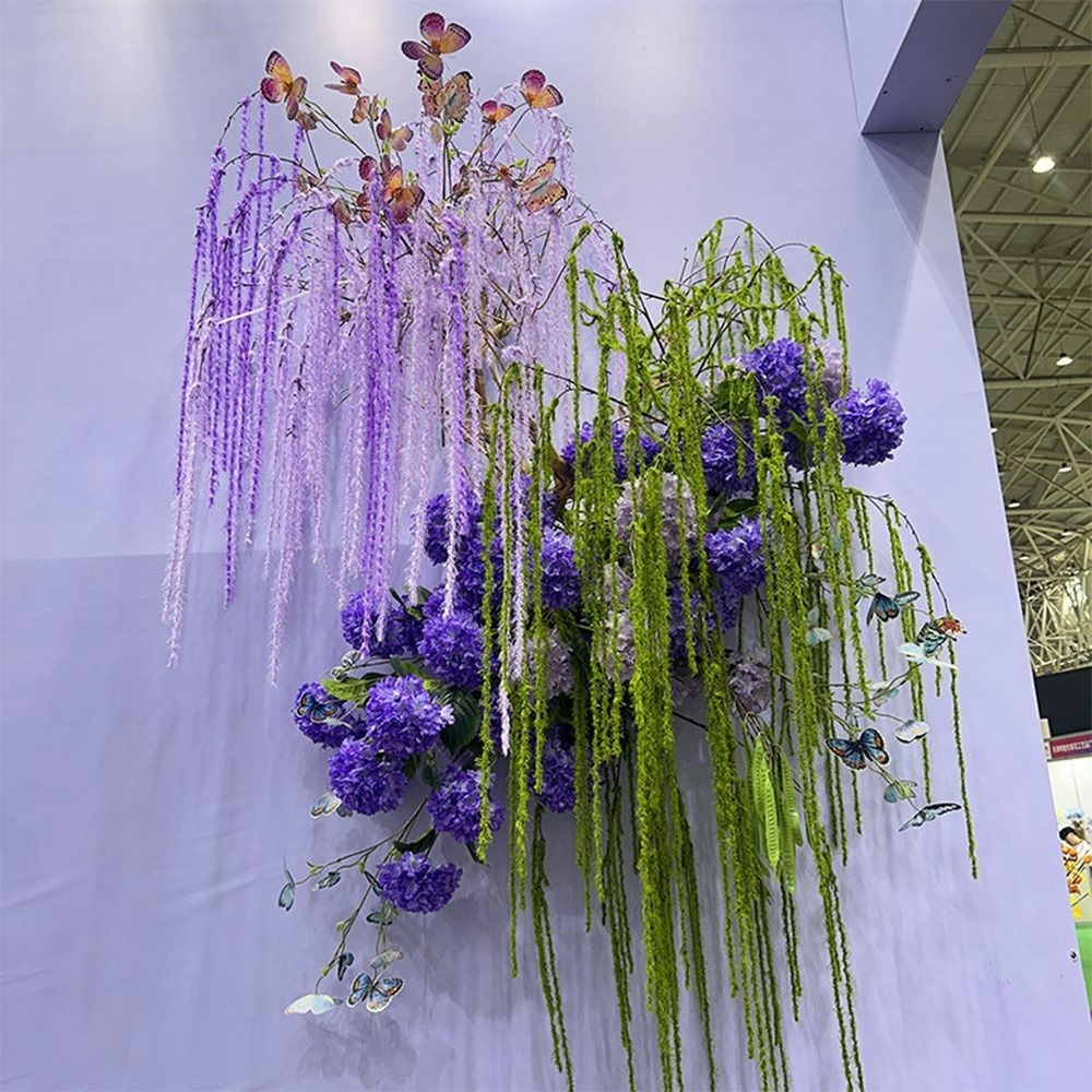 ICUCKO Mô Phỏng Amaranthus Caudatus, Phụ Kiện Sợi Amaranthus Cây Treo Nhân Tạo, Đạo Cụ Ảnh Đẹp Nhiều Màu Trang Trí Treo Amaranthus Hoa Quà Tặng