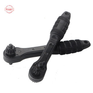 Cờ Lê Khóa Mở Măng Ranh Ratchet – Dụng Cụ Hỗ Trợ Khoan Chuck Ratchet 2 Đầu, Xoay Nhanh 2 Chiều