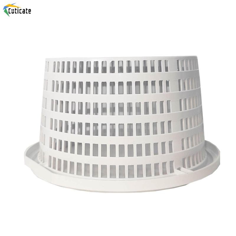 Giỏ skimmer bể bơi tái sử dụng màu trắng - hiệu quả trong việc lọc lá