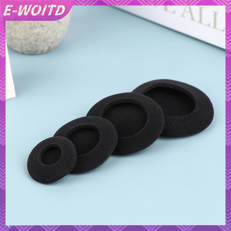 E-woitd 2/10 Miếng Đệm Tai Nghe Bọt Dày Đệm Tai 3.5 / 4.5 / 5.5 / 6cm Cho Tai Nghe Tròn HNVN