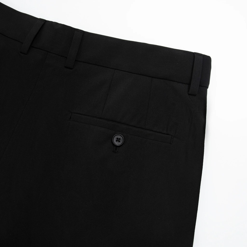 Quần Âu Nam Lamode công sở sinh viên Dáng Cropped màu đen - be LTR0020S0E