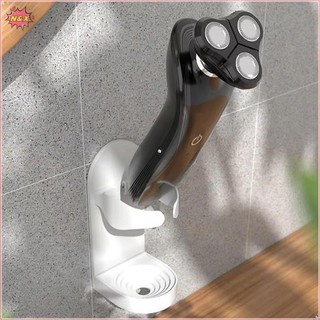 Giá đỡ máy cạo râu phòng tắm N & X Giá đỡ dao cạo treo tường Giá đỡ bàn chải đánh răng điện Tiết kiệm không gian Hộp đựng bàn chải đánh răng không dấu vết.