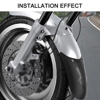 FENDER OUSXA 1 Cái Mở Rộng Chắn Bùn Xe Máy, Có Ốc Vít Phía Trước Phía Sau Xe Máy Chắn Bùn, Đa Năng Bánh Xe Nối Dài Kéo Dài Bắn Bảo Vệ Cho Xe Máy