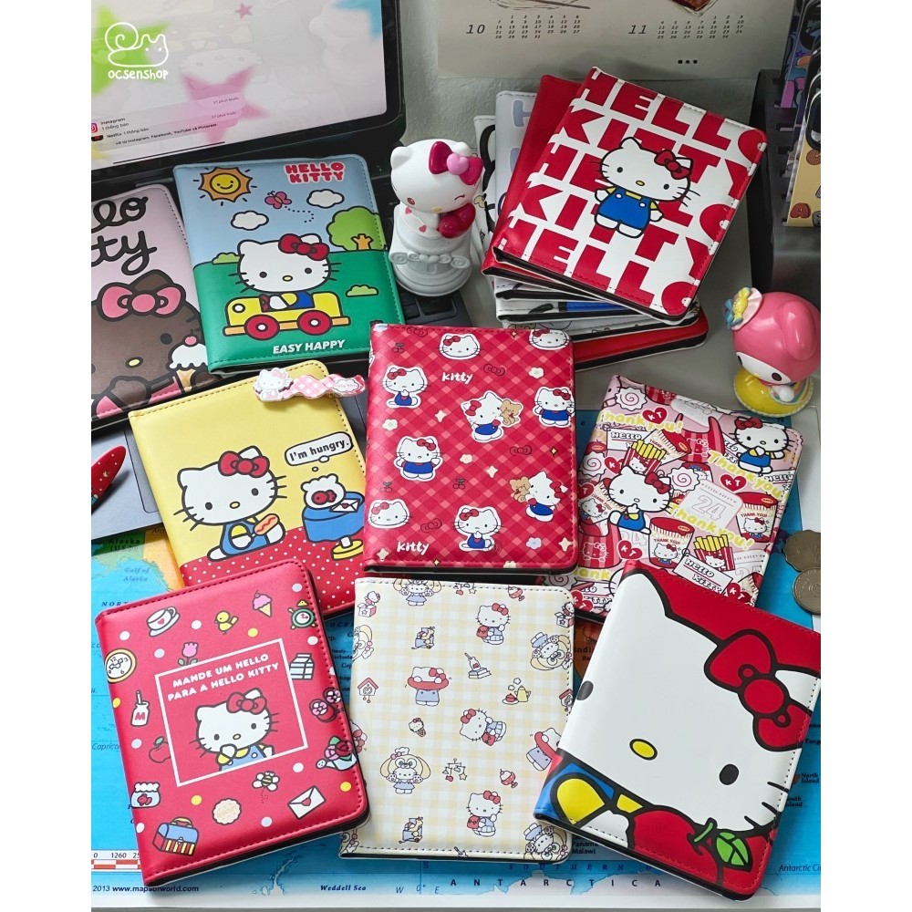 Vỏ passport Hello Kitty