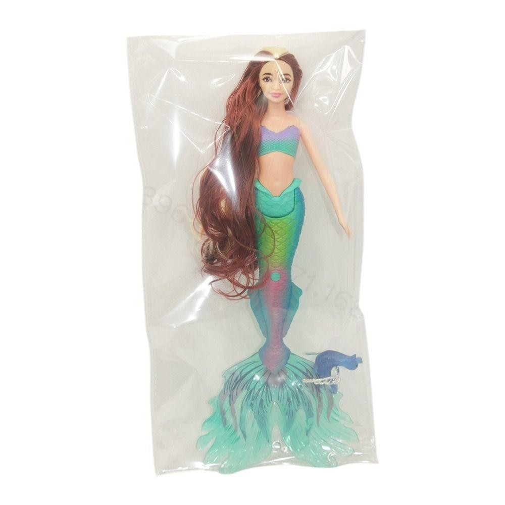 Búp bê nàng tiên cá YOLOGO Kawaii, có đèn và âm nhạc Búp bê công chúa 35CM, Búp bê trẻ em