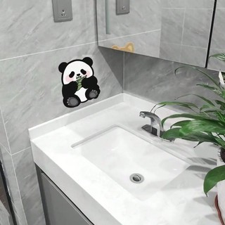 Phòng Tắm Nắp Vệ Sinh Decal Tự Dính Cảm Thấy Miếng Dán Hoạt Hình Động Vật Khử Mùi Vệ Sinh Miếng Dán Trang Trí