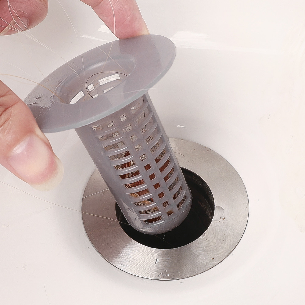 1 / 2 / 3 Bộ Lọc Thoát Nước Sàn - Lọc Thoát Nước Nhà Bếp - Nhựa PP, Dài, Chống Tắc - Lọc Lưới Thải Thực Phẩm - Máy Bắt Tóc Basbin - Dụng Cụ Thoát Sàn Phòng Tắm