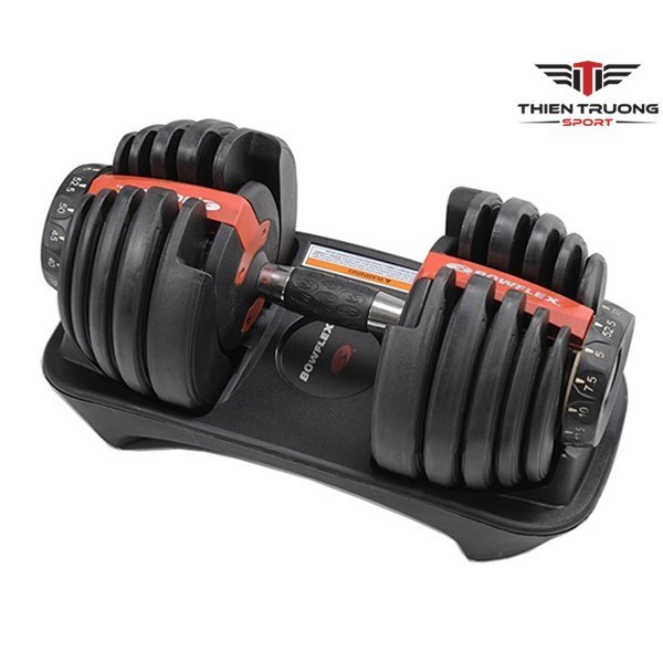 Bộ tạ tay Bowflex 552 gồm 2 quả tạ điều chỉnh từ 2,2 đến 24kg