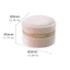 Hộp đựng trang sức nhung JUNYUE88US, Hộp đựng trang sức Mini hình tròn, Túi đựng bông tai dây kéo sang trọng chống bụi di động Túi xách nữ