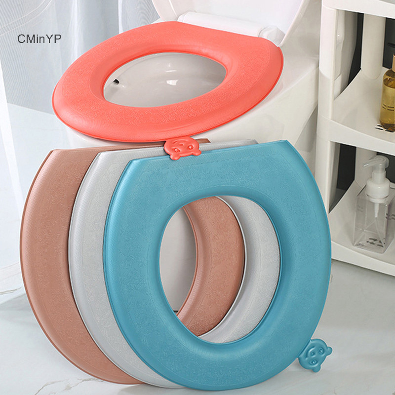 Vỏ bọc bồn cầu chống thấm nước CMinYP EVA dày bốn mùa Tấm lót vệ sinh đa năng Glory