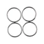 JUNYUE88US Phím Kẹp Eo Treo, Nhẹ Không Rỉ Sét Thắt Lưng Khóa Móc Khóa, Mặt Dây Chuyền Chìa Khóa Kẹp Hai Mặt Hữu Ích Dễ Dàng Truy Cập Móc Chìa Khóa Ô Tô Sáng Tạo