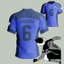 Jersey Anime Cosplay Blue Lock Team Eleven Isagi Yoichi xu hướng Áo thun ngắn tay in 3D