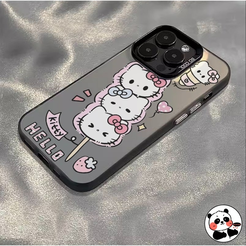 Vỏ Mèo KT Cho OPPO Find X7 X6 X5 A17 A17K A16K A16E A95 A83 A71 A39 A37 F11 Pro F1S F7 F5 A36 A76 A96 Neo 9 A12 A7 A5S Vỏ Điện Thoại Cứng Hoạt Hình Dễ Thương Hello Kitty Girl