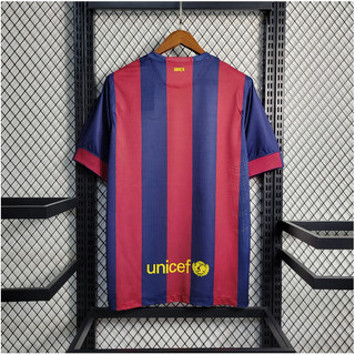Áo bóng đá Barcelona sân nhà 2014/15 UEFA Champions League, phiên bản cuối cùng Suarez, Messi, Neymar Jr., size S-4XL, chất lượng cao