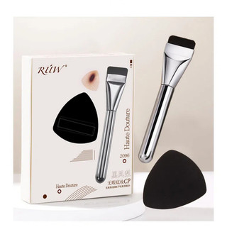 Lishu Cùng loại RUW Bộ Puff Powder Dứa đen RUW 💍 ❈ 🚚 🚚 ❈ ❈ ❈ ❈ Đệm không khí không bột siêu mềm Sử dụng ướt và khô Công cụ trang điểm phù hợp