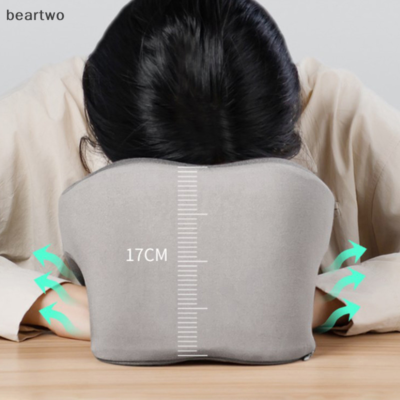 < Beartwo > Cổ Xốp Du Lịch Hình Chữ U Nguyên Chất Cho Máy Bay Văn Phòng Phòng Ngủ Cổ Tử Cung Bay Ngủ Hỗ Trợ Cổ Đẹp