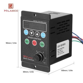 Bộ điều khiển tốc độ động cơ Có thể điều chỉnh Hiệu suất ổn định thông minh Đa chức năng Công tắc điện tử 90-1400R / phút 400W và 220V