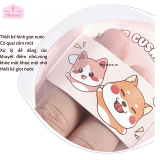 Mút cushion kèm hộp đựng hình Shiba Marshmasllow Air Cushion cao cấp Malian