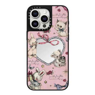 Ốp điện thoại cứng gương hình thỏ thiên nga hoa cho iPhone 16 ProMax 16Pro 16 15ProMax 14 13 12 11 Pro Max Ốp lưng bọc hoàn toàn Vỏ Acrylic phía sau chống sốc