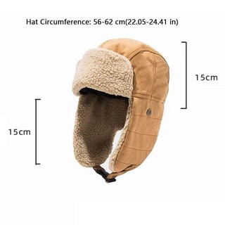 Mũ balaclava dày ấm, bảo vệ tai tốt, phù hợp chống gió mùa đông cho cả nam và nữ