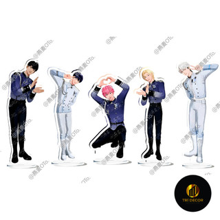 Plave Đồ Chơi Nhân Vật Acrylic Đứng 8CM Anime Nhân Vật Hành Động Trang Trí Mô Hình Phụ Kiện Quà Tặng Đồ Chơi Nhân Vật Để