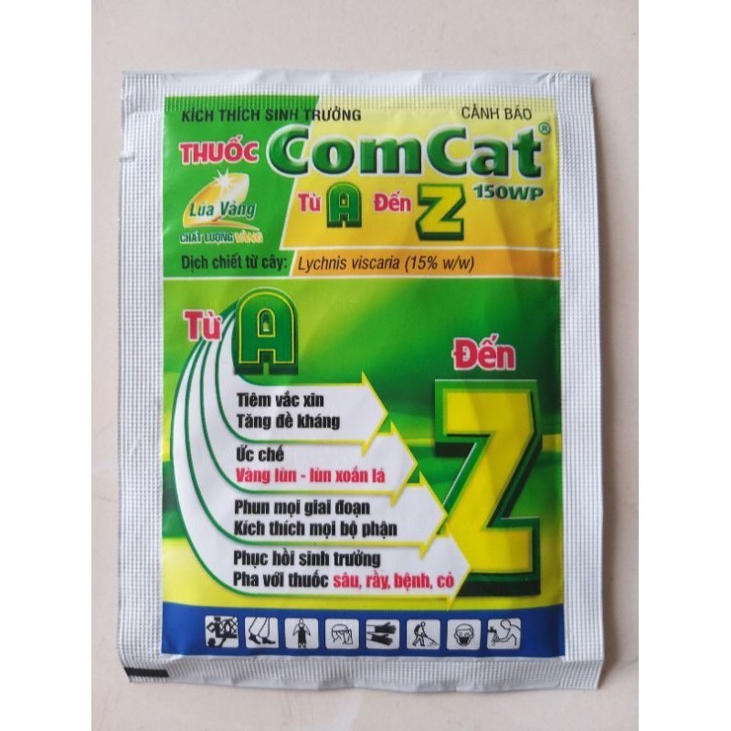 ComCat 150WP Gói 7,5g - Giải độc cây trồng mùa mưa, úng nước | Shopee ...