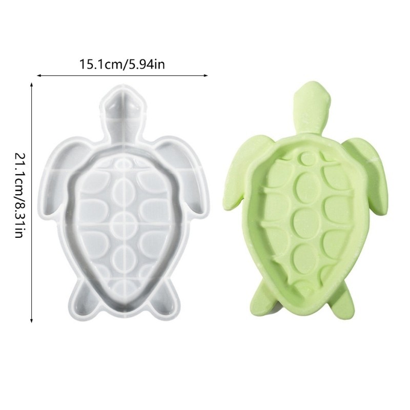 Boom Multifuntional Khuôn Nhựa Thủ Công Khuôn Seaturtle Hình Kết Cấu Silicon