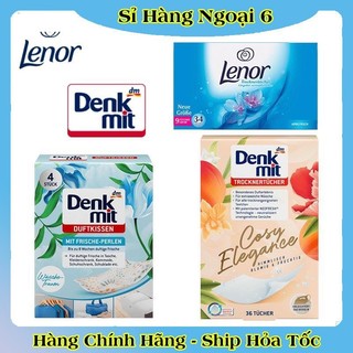 TÚI THƠM TỦ QUẦN ÁO,GIẤY THƠM QUẦN ÁO DENKMIT DÙNG CHO MÁY SẤY, GIẤY THƠM QUẦN ÁO LENORDENKMIT HÀNG CHUẨN ĐỨC