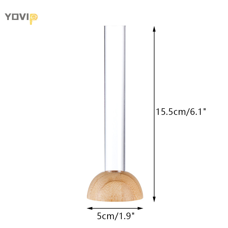 Yovip Sáng Tạo Phong Cách Bắc Âu Tròn Thủy Tinh Pha Lê Bình Tròn Trong Nghệ Thuật Hoa Sen Xanh Đồ Trang Trí Bình Thủy Tinh Trang Trí Để Bàn VN