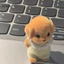 Bighsm Chó Poodle Con Đổ Xô Hình Thu Nhỏ Phụ Kiện Nhà Búp Bê Cho Trẻ Em Martijn