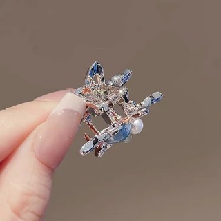 Mauropoli [Sẵn sàng] Vỏ cảm giác tinh tế cổ điển dễ thương Kẹp lấy nhỏ bên hông Nổ trán Tóc bị gãy Sao biển Kẹp tóc thời trang Phụ kiện tóc